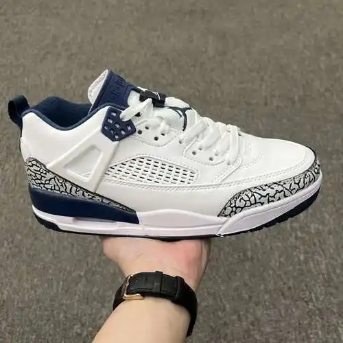 Air Jordan 3.5 Spizike Low Low Top Blanco Azul AJ3.5 Jordan Dan 3.5 Generation Low State Blanco Azul