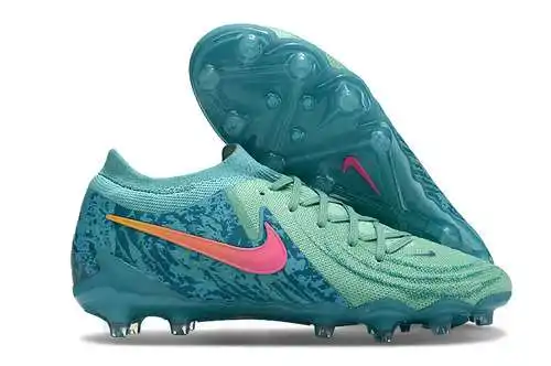 Llegada) Zapatillas de fútbol Nike Yuesha FG de caña baja, impermeables y totalmente tejidas, NIKE P