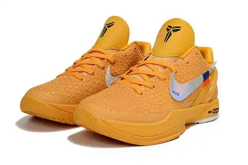 Zapatos para hombre y mujer de sexta generación de Kobe Bryant [cojines de aire delanteros y trasero