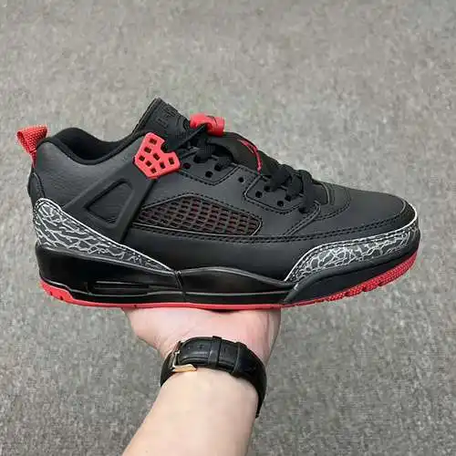 Air Jordan 3.5 Spizike Low "Black Rred" top bajo negro rojo AJ3.5 jordandan 3.5 generación