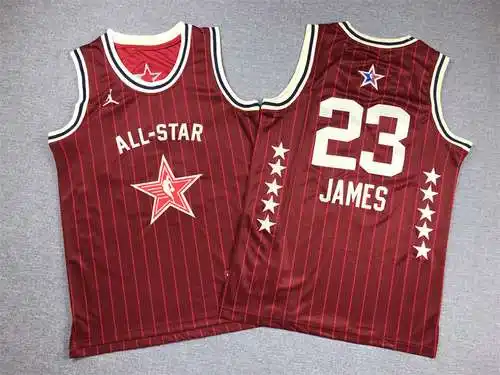 Ropa Infantil 24 Estilos All-Star No. 23 James Red