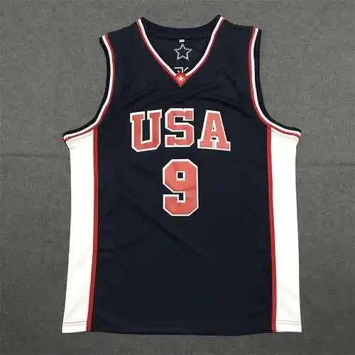 Dream Team de los Juegos Olímpicos de Sydney 2000 No. 9 Vince Carter Azul oscuro