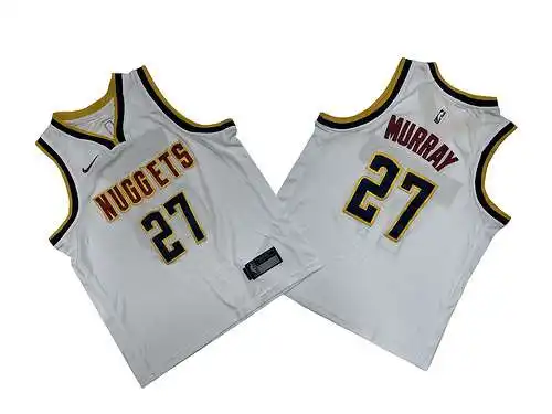 Ropa Infantil Nuggets Nº 27 Kareem Murray Blanco