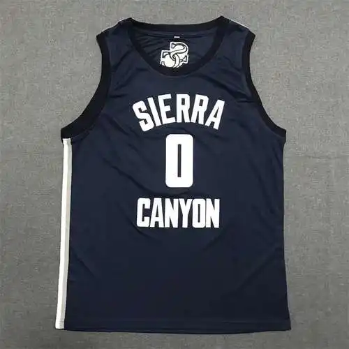 Bronny James High School Edition Nº 0 Azul oscuro