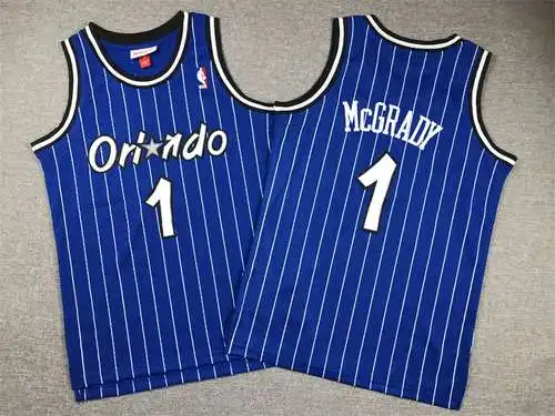 Ropa Infantil Magic No. 1 Tracy McGrady Rayas Azules