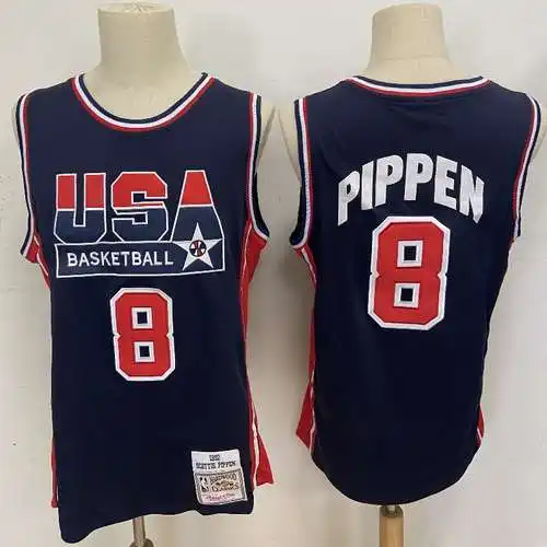 Réplica del Dream Team de los Juegos Olímpicos de EE. UU. 1992 No. 8 Pippen Blue