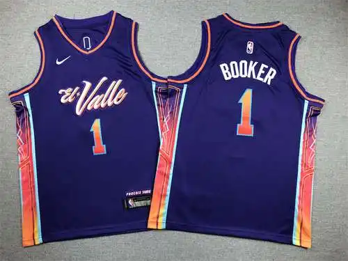 Ropa Infantil 24 Estilos Sun No. 1 Booker City Edition Púrpura
