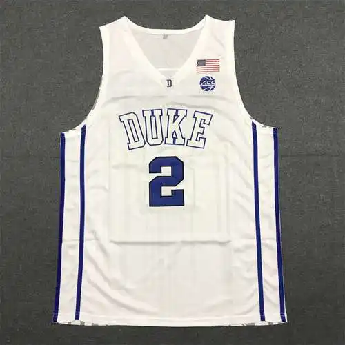 Universidad de Duke rojiza No. 2 Blanco