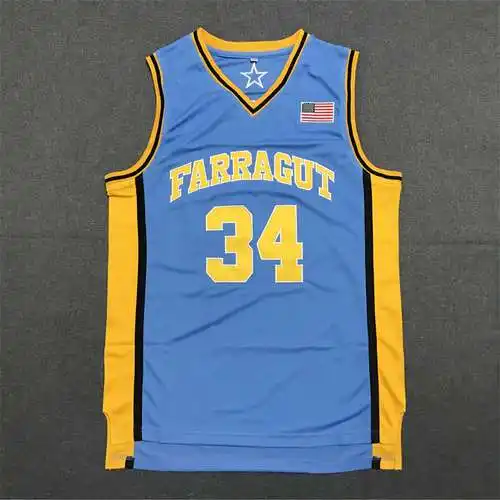 Garnett High School Edition No. 34 Azul claro