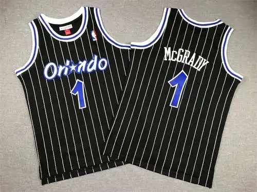 Ropa Infantil Magic No. 1 Tracy McGrady Rayas Negras