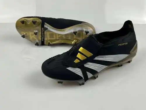 Llegada) Zapatillas de fútbol Adidas Falcon Essence totalmente tejidas de caña alta FG con cordones 