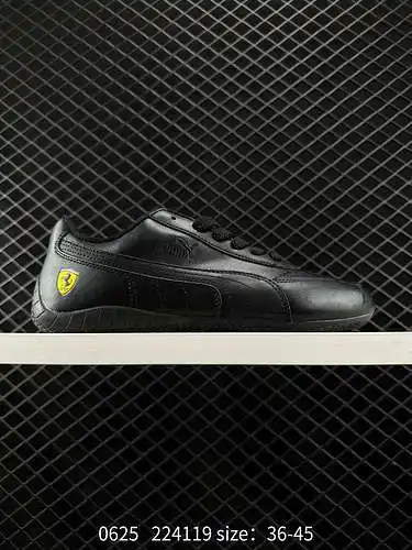 9 Puma/Puma Future Cat Leather Sf Ferrari zapatos casuales bajos de marca compartida zapatos de carr