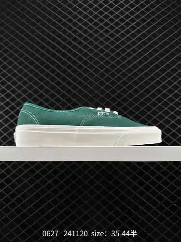 Zapatillas casual Vans Authentic Anaheim clásicas de ante verde oscuro VNA348A2O4 Talla: 3 36 36. 37