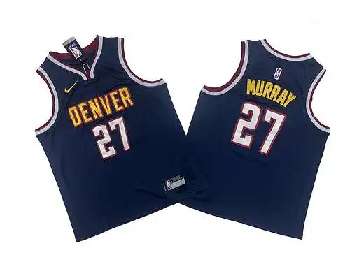 Ropa Infantil Nuggets Nº 27 Kareem Murray Azul Oscuro
