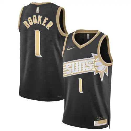 2024 Suns No. 1 Booker Oro Negro