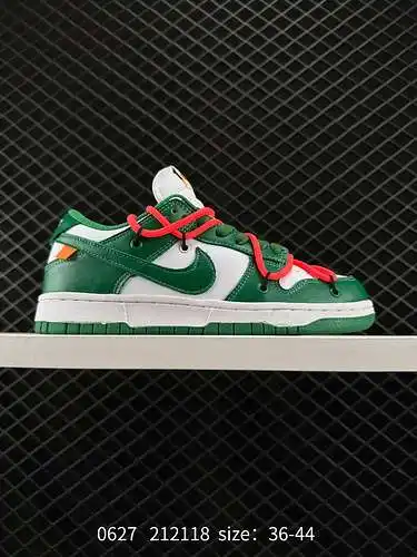 8 Off-White x Nike Dunk LOw LTHR Número de producto conjunto de OW: CT86 Tamaño: como se muestra Det