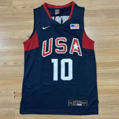 Dream Team de los Juegos Olímpicos de Beijing 2008 No. 10 Kobe Bryant Azul