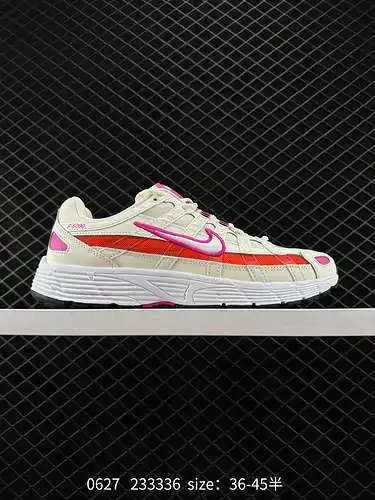 8 Nk P-6 Retro Casual Sports Dad Shoes CW3: diseño de líneas distintas y en capas, eliminando la for