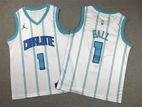 Ropa Infantil Hornets Nº 1 LaMelo Ball Blanco