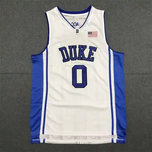 Tatum Universidad de Duke No. 0 Blanco