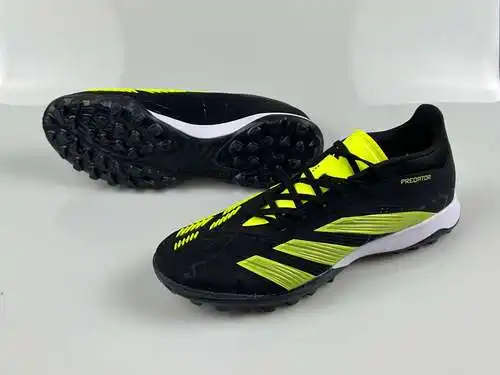 Llegada) Zapatillas de fútbol Adidas Falcon Essence totalmente tejidas con suela MD y cordones PREDA
