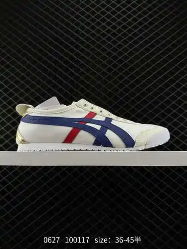 8 OnitsukaTiger/Onitsuka Tiger México 66 Slip-ON ASICS de caña baja casual versátil 83B47 Talla: 36 