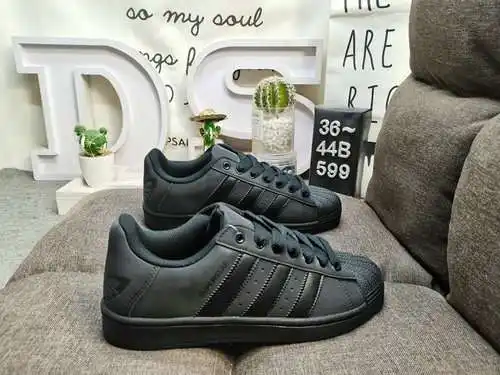 599D Adidas Originals SUPERSTAR W zapatillas deportivas clásicas informales con punta de concha, eti