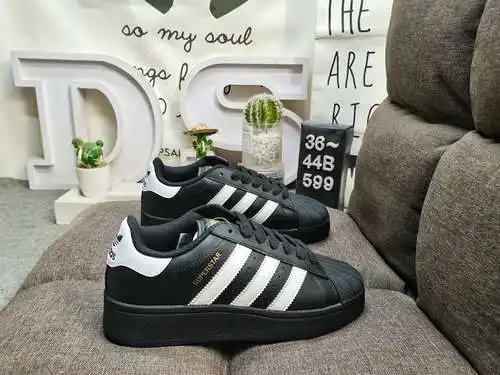 599D Adidas Originals SUPERSTAR W zapatillas deportivas clásicas informales con punta de concha, eti