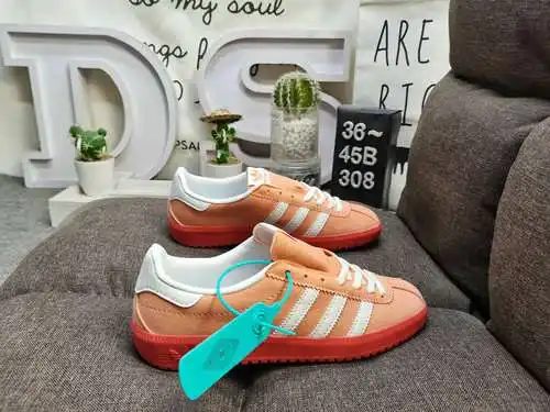 308D genuino AD Originals Samba Vegan OG Samba serie entrenamiento moral para caballeros estilo fútb
