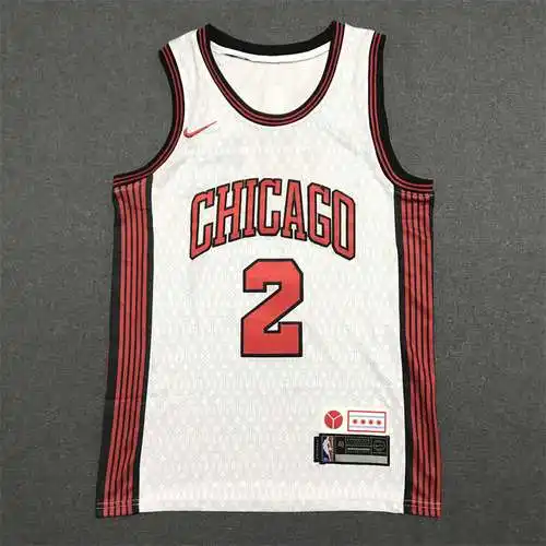 23a Temporada Bulls No. 2 Balón City Edition Blanco