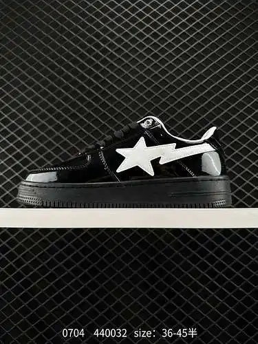 6 La marca japonesa de moda Harajuku A Bathing Ape BAPE Sk8 Sta Low SK8 serie deportiva informal de 