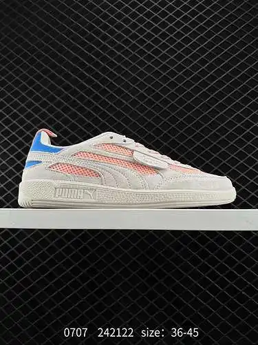 Puma KIDSUPER PALERMO x PUMA Zapatillas de deporte de corte bajo antideslizantes, transpirables, res