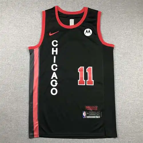 24a Temporada Bulls No. 11 DeRozan City Edition Negro