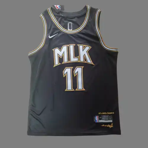 Temporada 21-22 Eagles No. 11 Trae Young City Edition Negro