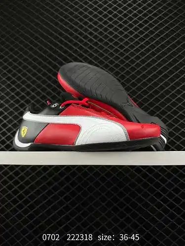 9 Puma Puma Future Cat Leather Sf Ferrari zapatos casuales bajos de marca compartida zapatos de carr