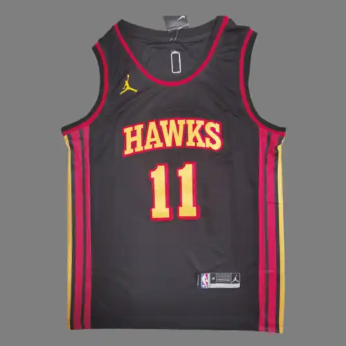Temporada 22-23 Hawks No. 11 Trae Young Black