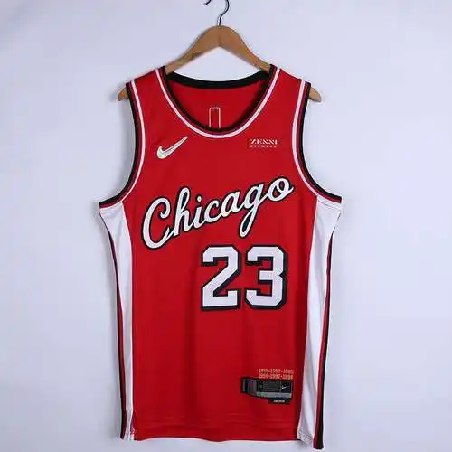22ª Temporada Bulls No. 23 Jordan City Edition Rojo