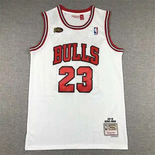 98 Finales Bulls No. 23 Jordan White
