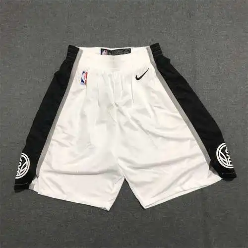 Pantalón corto blanco Spurs.