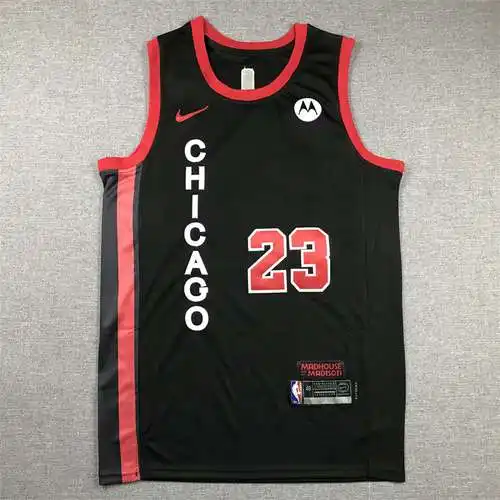 24a Temporada Bulls No. 23 Jordan City Edition Negro
