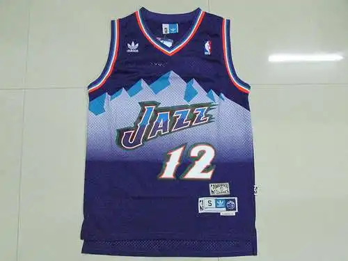 Jazz Snow Mountain Edición No. 12 John Stockton Púrpura