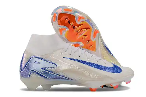 (Llegó) Zapatos de fútbol FG de punto impermeables con colchón de aire completo incorporado NIKE Mer