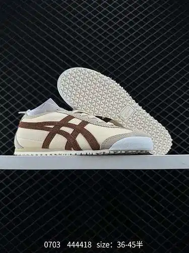 9 ASICS Tiger Mexico 66 blanco y negro Número de artículo: D8K-93 Talla: como se muestra en la image