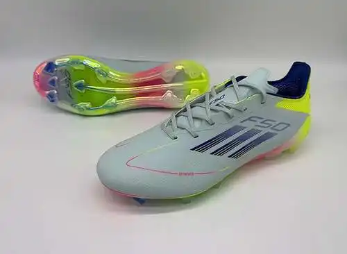 Llegada) ADIDAS Copa de Europa color a juego F50 + zapatos de fútbol ultraligeros FG picos Adidas F5