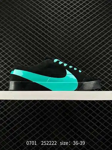 Nike Blazer City Low LX Zapatillas de deporte informales y versátiles con gancho grande retro en la 