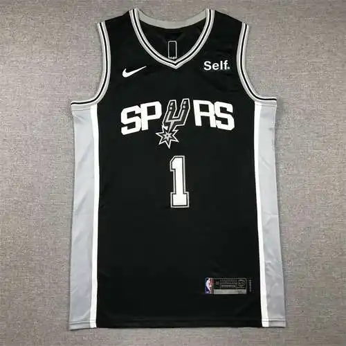 Spurs No. 1 Wenbanyama Negro