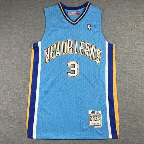 Hornets No. 3 Chris Paul Retro Azul