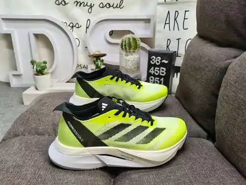951D Adidas ADIZERO BOSTON 12 Zapatos papá cómodos y modernos, antideslizantes, resistentes al desga