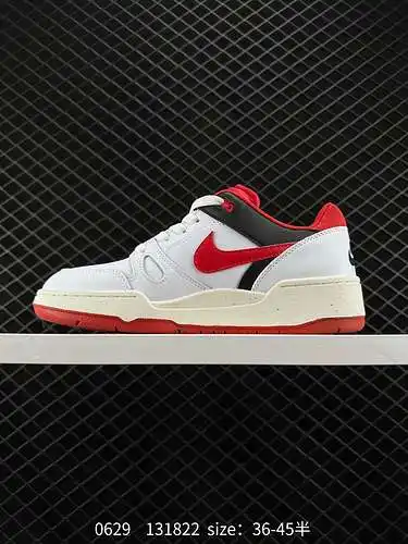 Los zapatos de skate deportivos informales de caña baja Nike FULL FORCE LO slam dunk series están he