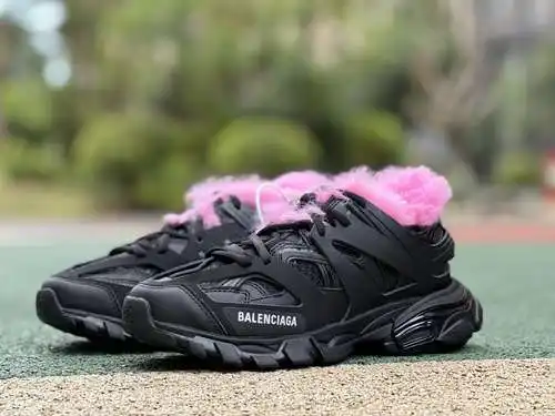 Balenciaga 3.0 negro rosa más terciopelo más estilo terciopelo ⚡️Balenciaga nuevas zapatillas Runner